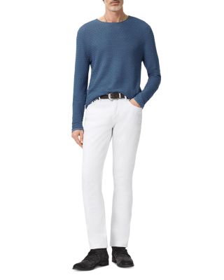 Seymour Long Sleeve Crewneck Texture Jacquard Tee