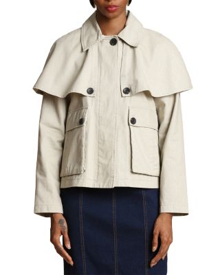 Cotton Cape Jacket