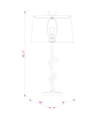 Surya Weber Table Lamp