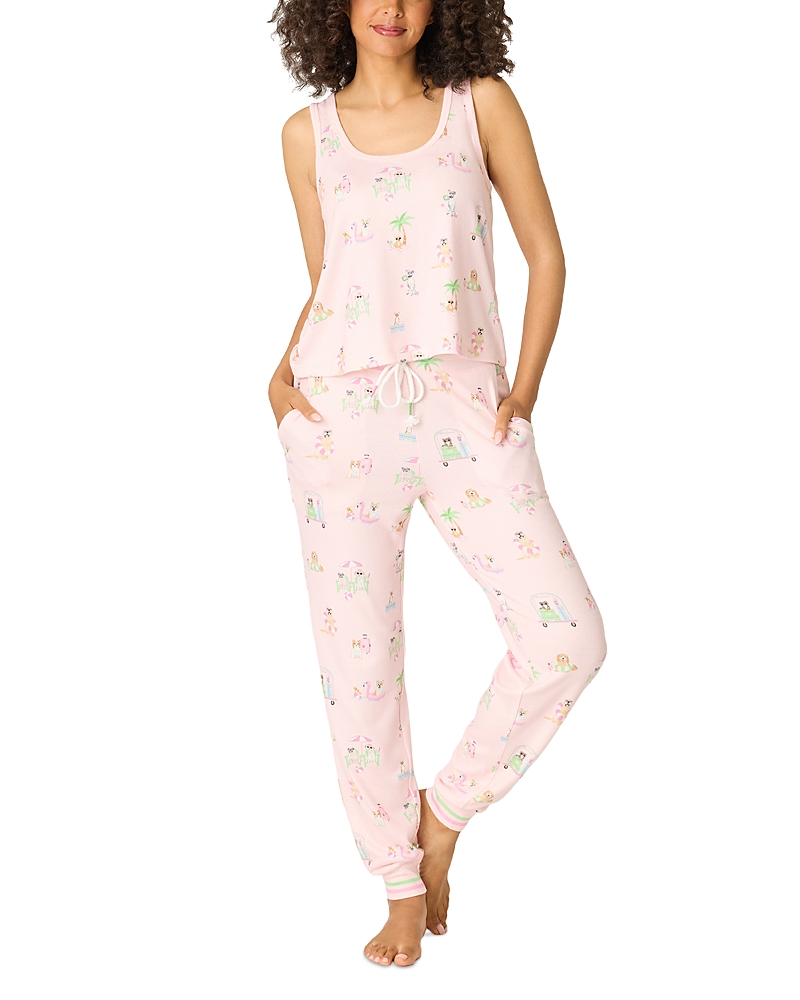 Pj Salvage Pupcation Pal Pajama Set