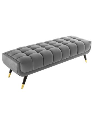 Adept 60" Performance Velvet Bench