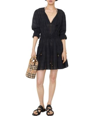 Check Cotton Voile Dress