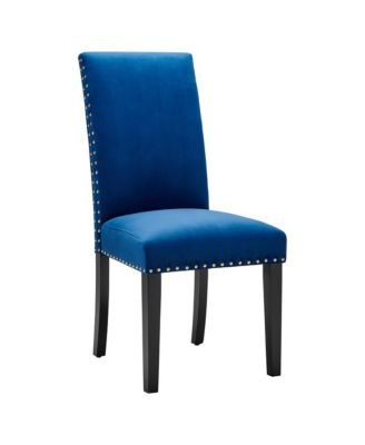 Parcel Performance Velvet Dining Side Chairs, Set of 2
