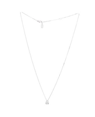 Etincelle de Cartier Teardrop Pendant Necklace 18K White Gold and Diamonds, 16.5"