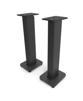SX30 30" Fillable Speaker Stands with Isolation Feet - Pair (Black)