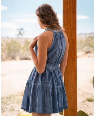 Charlotte Sleeveless Shirt Dress