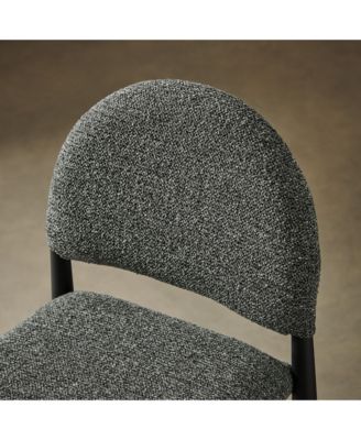 Hayley Upholstered Fabric Counter Stool