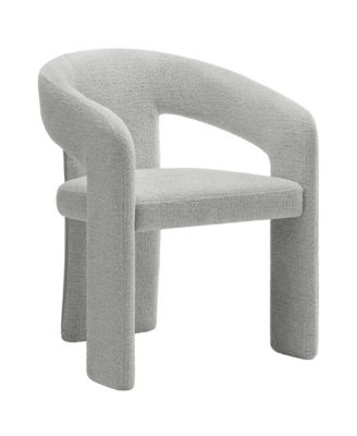 Oslo Barrel Fabric Upholstered Dining Accent Chair