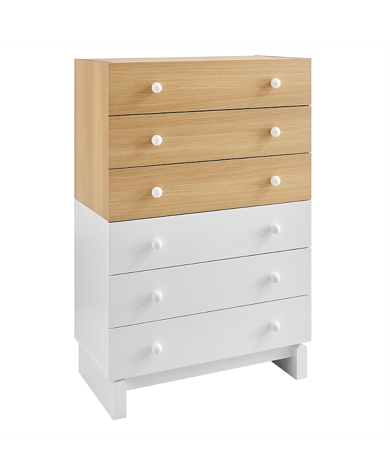 Modway Nolia 6-Drawer Color Block Dresser Chest