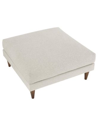 Zoya Down Filled Overstuffed Ottoman