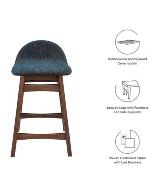  Juno Wood Counter Stool, Set of 2