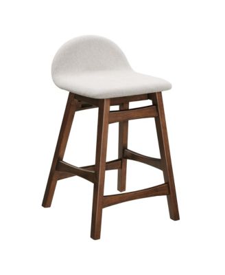  Juno Wood Counter Stool, Set of 2