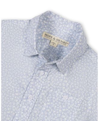 Boys' Linen Short Sleeve Shirt - Little Kid
