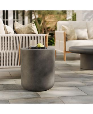 Brion Indoor - Outdoor Patio Concrete Stool