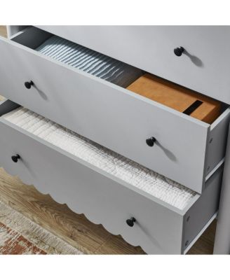 Emmeline Scalloped 5-Drawer Chest