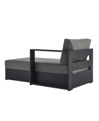 Tahoe Outdoor Patio Powder-Coated Aluminum Modular Right-Facing Chaise Lounge