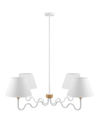 Sunlit Squiggle 4-Arm Pendant Light