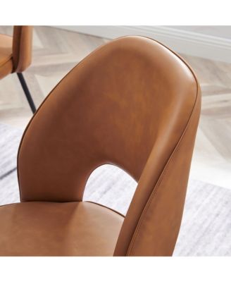 Nico Faux Leather Dining Chair, Set of 2