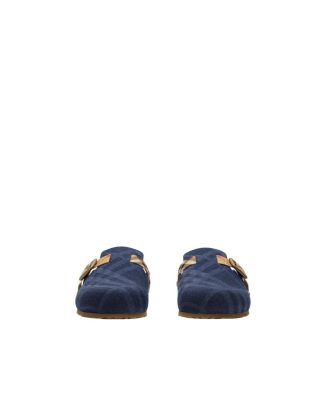 Women's Check Suede Urchin Clogs
