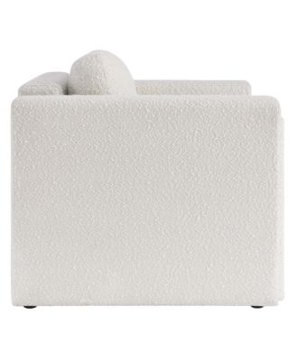 Visible Boucle Fabric Armchair