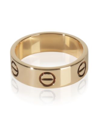  Love 18k Yellow Gold Ring