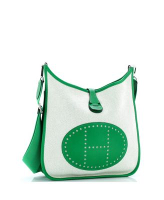 PM Evelyne Bag Gen III Toile and Leather