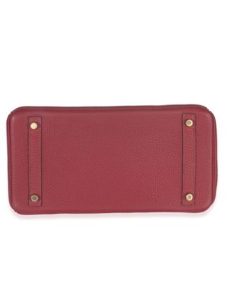 Birkin 30 Leather Handbag