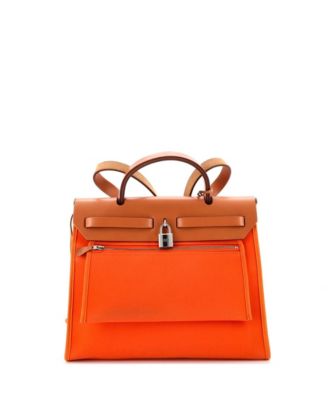 31 Herbag Zip Leather and Toile