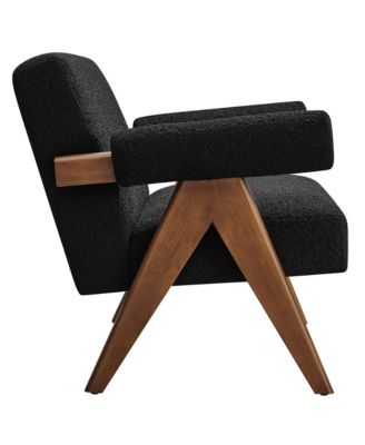 Lyra Boucle Fabric Loveseat