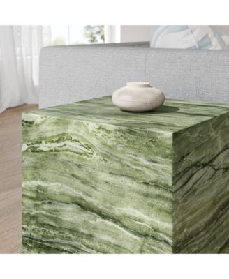 Jordana Square Plinth Indoor - Outdoor Patio Concrete Side Table