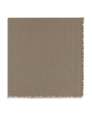 Large Square Scarf in Modal And Cashmere
