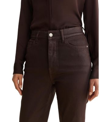  ASE Stretch Straight Jeans in Coated Americano