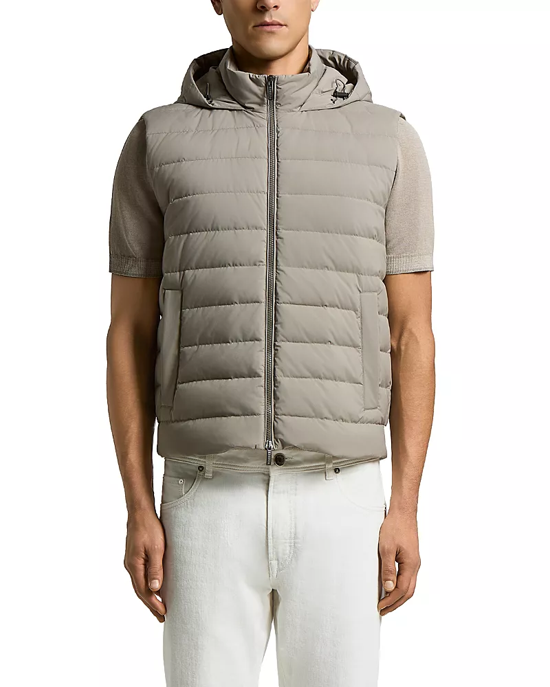 Peserico Lightweight Quilted Down Vest