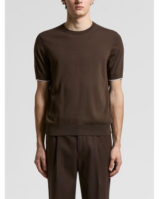 Lightweight Crepe Cotton T Shirt