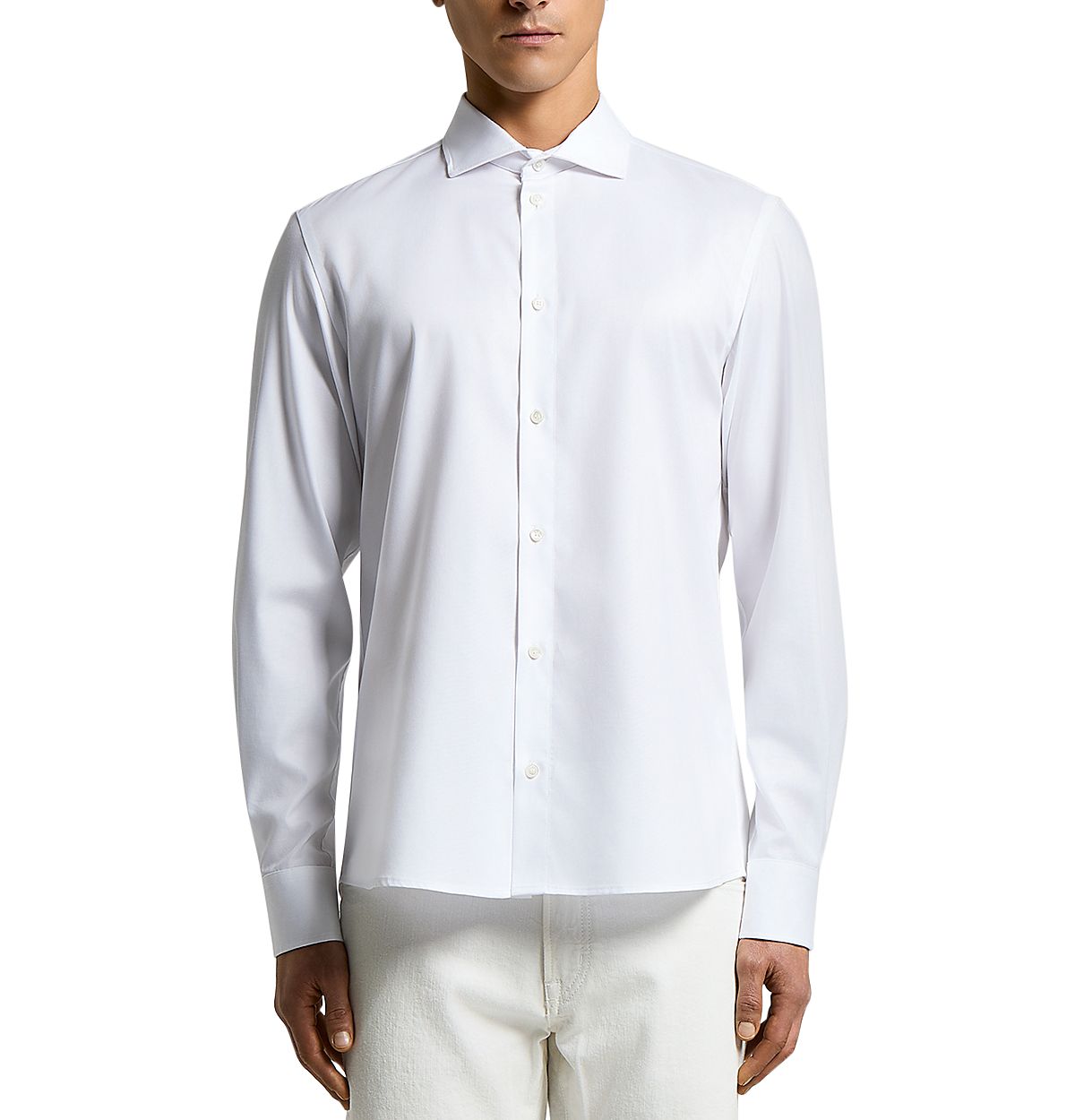 Peserico Regular Fit Classic Dress Shirt
