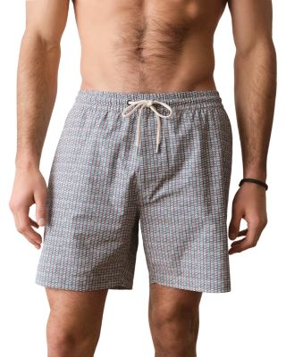 Scale Pattern 5" Swim Shorts