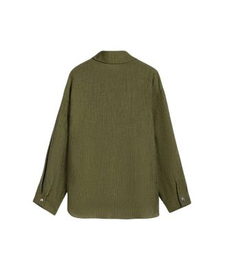  Relaxed Button-Down Shirt