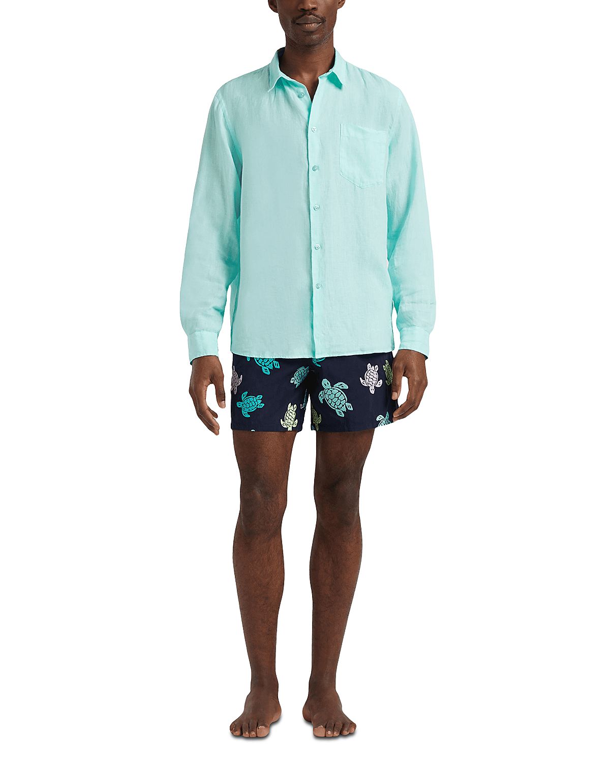 Vilebrequin Caroubis Linen Shirt