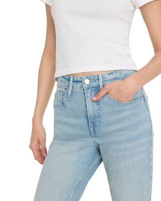 Good Icon High Rise Straight Ankle Jeans in Indigo1137