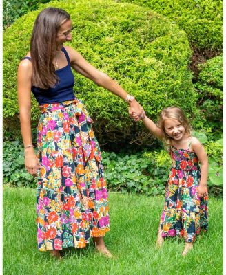  Girls' Lila Dress Tiered Smocked Dress - Little Kid, Big Kid