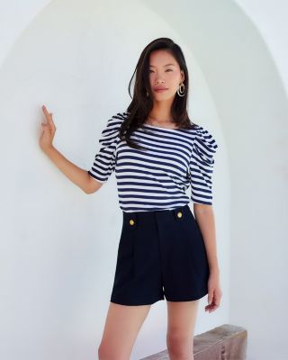 Marni Elbow Sleeve Top