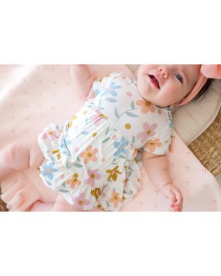 Girls' Daisy Ruffled Twirl Bodysuit Dress - Baby