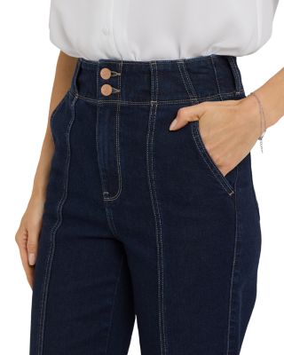 Kasey High Rise Stovepipe Ankle Jeans in Morning Tide