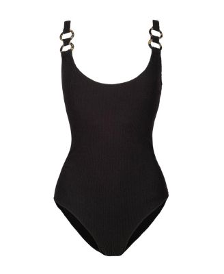 Chloe Tank Ring Trim One-Piece Swimsuit