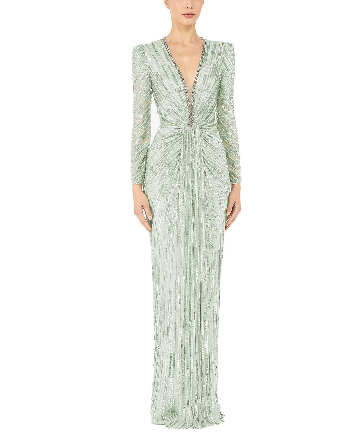 Jenny Packham Darcy Sequin-Embellished Dress