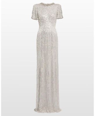 Serenity Sequin-Embellished Gown