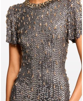 Serenity Sequin-Embellished Gown