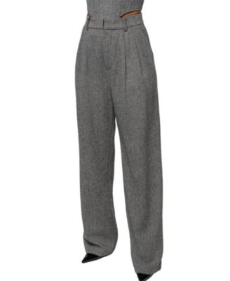  Classic Herringbone Trousers