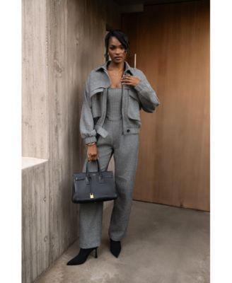  Classic Herringbone Trousers