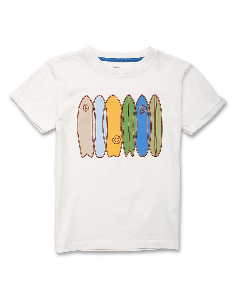 Mon Coeur Unisex Recycled Cotton Surf's Up T-Shirt - Baby, Little Kid, Big Kid